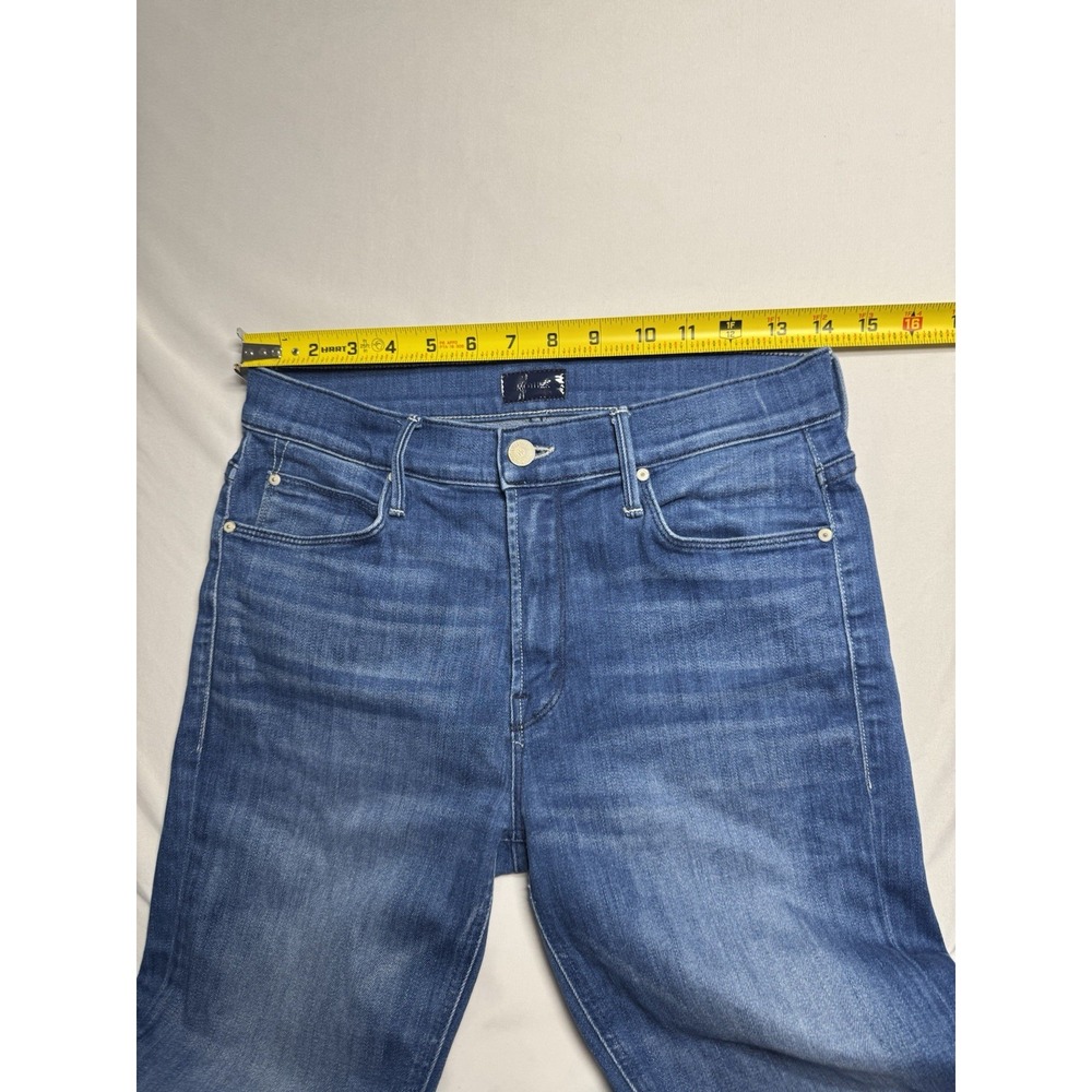 MOTHER High Rise Blue Jeans - Picture 7 of 8